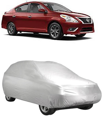 InayaAutoMotive Car Cover For Maruti Suzuki Versa (Without Mirror Pockets)(Silver)