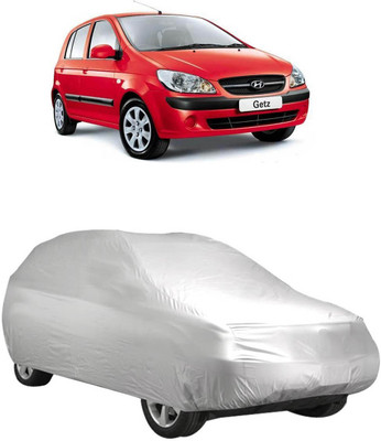 InayaAutoMotive Car Cover For Hyundai Getz (Without Mirror Pockets)(Silver)