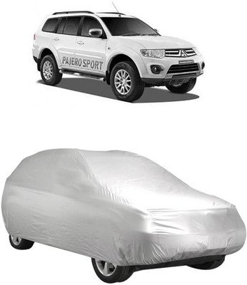 InayaAutoMotive Car Cover For Mitsubishi Pajero Sport (Without Mirror Pockets)(Silver)