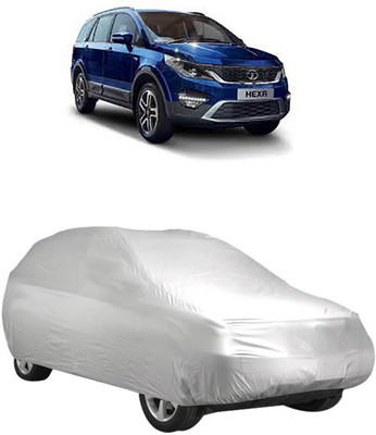 InayaAutoMotive Car Cover For Tata Hexa (Without Mirror Pockets)(Silver)