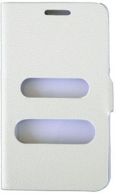 ACM Flip Cover for Samsung S2 I9100(White, Dot View, Pack of: 1)