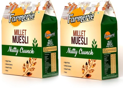 

farmerie Nutty Crunch 200gm pack of 2(200 g, Box, Pack of 2)