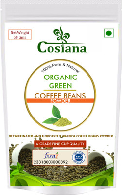 

Cosiana Green Coffee Beans Powder for Weight Management - 50 g Instant Coffee 50 g