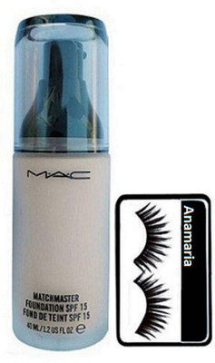 

anamaria Eyelashes & Mac Match Master Foundation(Set of 2)