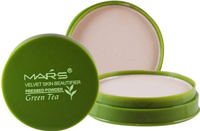 

Mars Velvet Skin Green Tea Compact Powder Compact(Beige-3)