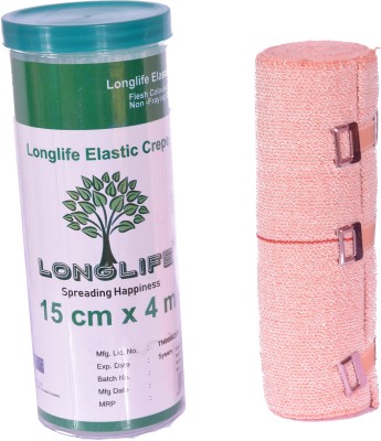 Longlife (4 M*15Cm) Crepe Bandage(4 cm)