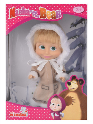 Simba Masha Style Jacket Doll(Multicolor)