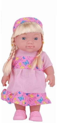 

Emob Battery Operated Cute Baby Doll with Beautiful Hair and Different Speaking Sound Feature(Multicolor)