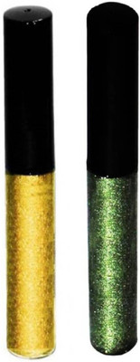 

BBMENOW Golden and Green glitter Eyeliner 5 ml 5 ml (golden, green) 5 ml(multicolour)