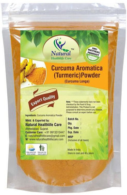 

Natural Healthlife Care 100% Natural Curcuma Aromatica (Turmeric) Powder (Curcuma Longa)(227 g)