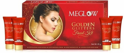 

meglow Golden Glitter Facial Kit 200 gm 200 g
