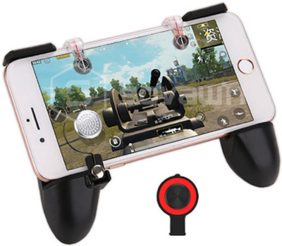 

Anytech MV for PUBG Mobile Gamepad Controller with L1R1 Shooter Trigger Fire Button Aim Key Joystick for iOS with extra touchpad Joytick Gaming Accessory Kit(Multicolor, For Android, iOS)