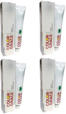 

COLOR GRACE Brown Hair Color Creme For Men & Women Hair Color(Brown)