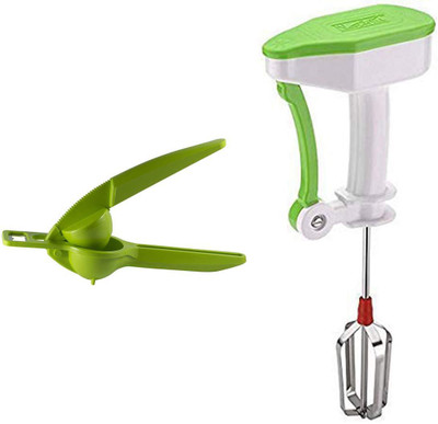 

Master Cook Plastic Lemon Squeezer with Bottle Opener 0 W Hand Blender(White, Green)