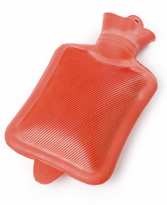 

OPQ Metal Fitting Natural Rubber Silver Non-electrical 2.3 L Hot Water Bag(Red)