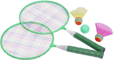 labh traders 2badminton with 2shuttlecocke and 1 ball Badminton Kit