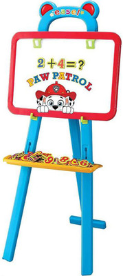 

KENZAI Learning Easel Art Writing And Drawing Board Set (3 In 1 )(Multicolor)