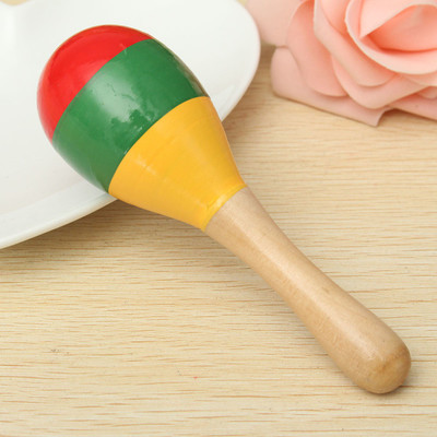 

BuyChoice Kids Baby Sound Music Toddler Rattle Musical Wooden Colorful Toys Gift(Multicolor)