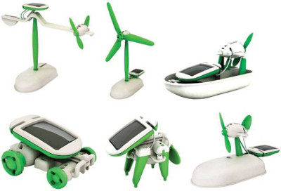 

KENZAI Educational 6 In 1 Solar Power Energy Robot Toy Kit(Multicolor)