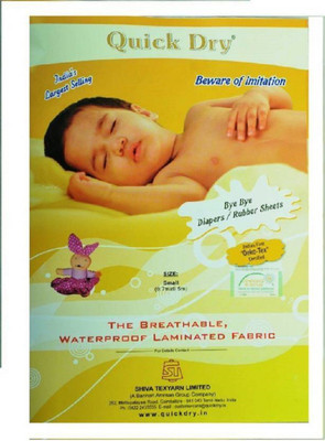 

Quick Dry Microfiber Baby Bed Protecting Mat(Navy Blue
