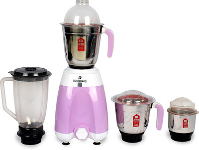

Black Beauty Sky Blue, White 750 Mixer Grinder(Lavender And White, 4 Jars)