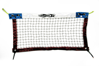 

supreme SUPREME-BNN-01 Badminton Net(Maroon, Brown)