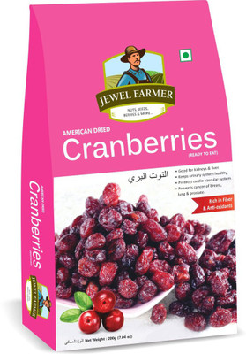 

Jewel Farmer American Dried Cranberries Cranberries(200 g, Vacuum Pack)