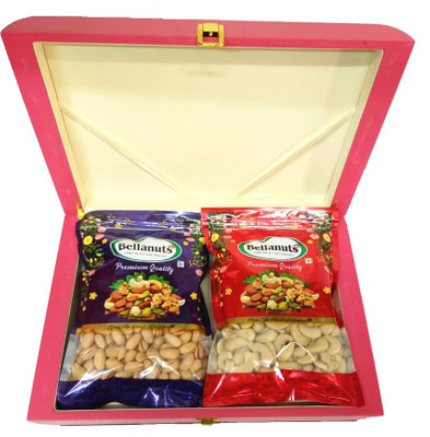

Bellanuts Dry fruit Gift Pack (RKB8) Cashews, Pistachios(1000 g, Box)