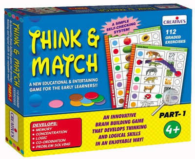 

Creatives Think and Match - I(39 Pieces)