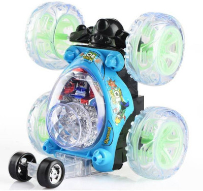 

Exaltedcollection battery operated Radio Controlled Rechargeable Acrobatic Dancing & Racing 360 Stunt car(Multicolor)