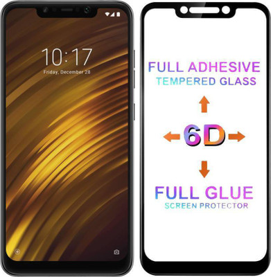 Express Buy Edge To Edge Tempered Glass for POCO F1(Pack of 1)