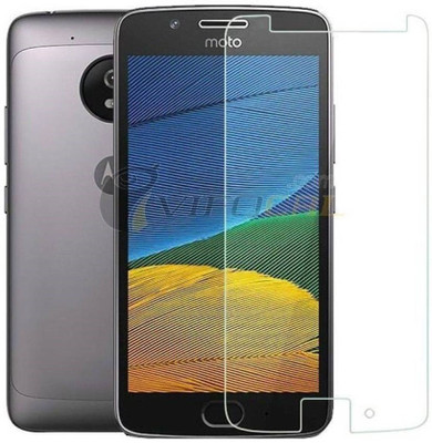AmericHome Tempered Glass Guard for Motorola E4 (5 Inches Screen)(Pack of 1)