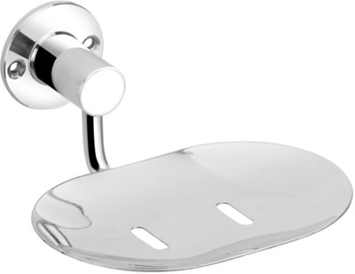 

Easyhome Furnish Stainless steel heavy Soap Dish(Glossy Silver)