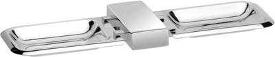 

Easyhome Furnish 304-Stainless Steel Double Soap Dish-(Glossy Silver)