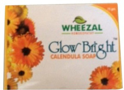 

Wheezal Glow Bright Calendula Glycerine Bathing Bar 75 gms(75 g, Pack of 6)