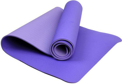 

Authfort TPE 6MM 72x24inch Washable Eco Friendly Purple, Blue, Green, Maroon 6 mm Yoga Mat, Blue;green;maroon;purple