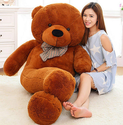 

SRS ENTERPRISES Beautiful, Attractive & Huggable, 6 feet brown teddy bear - 180 cm(Brown)
