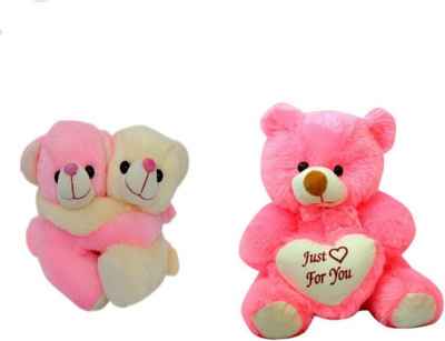 

Arvel two combo pack pink 3 feet teddy bear /18 cm couple teddy / bear/ lovely teddy bear/ high quality teddy bear /valentine gift teddy /soft teddy - 92.21 cm(Pink, Pink)