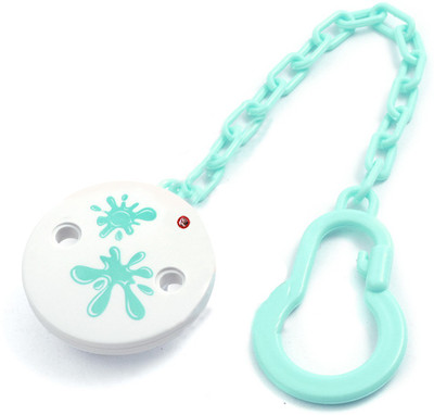 

Guru Kripa Baby Products Presents Pacifier Chain Baby Soother Clip Holder . Baby Soother Chain(Green)