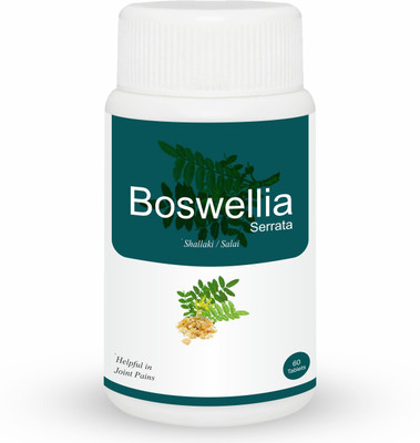 

Herb Essential Boswellia (Shallaki) Bone & Joint Wellness Tablet, 500 mg (60 Tablets) (60 No)