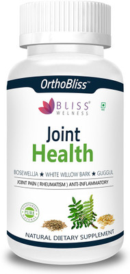 

Bliss Welness Ortho Bliss Combo Of Bosewellia, White Willow Bark & Guggul(60 No)
