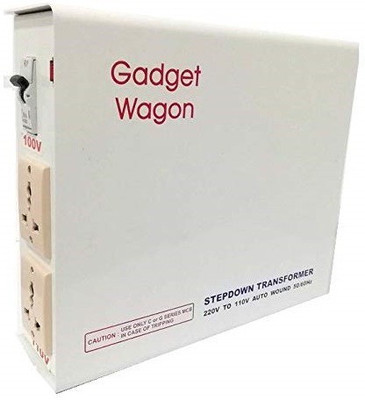 

Gadget-Wagon Step down voltage converter 1500 watts for US canada to India Transformer Based voltage converter(White)
