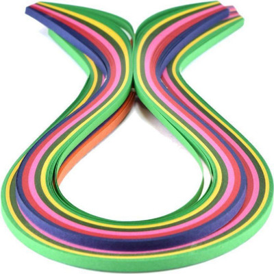 

karigari 3mm Quilling Strips Multicolour, Non Metallic (pack of 1000 strips)