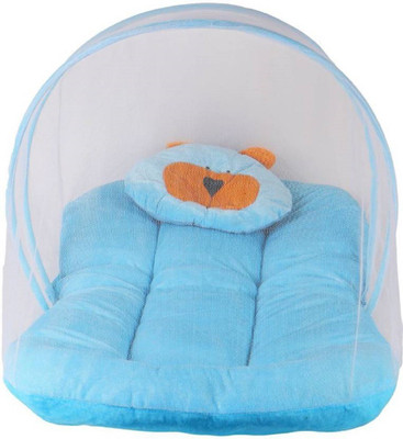 

YATIN FAB BORN BABY BED FOR COMFORT SLEEP Mosquito Net (blue)(Fabric, Blue)