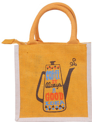 

Sangeetha Bag J66 Multipurpose Bag(Yellow, 2 L)