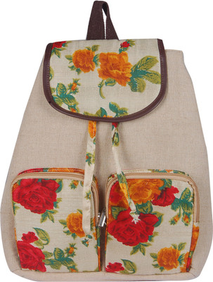 

Sangeetha Bag DAILY FLOWER Multipurpose Bag(White, 2 L)