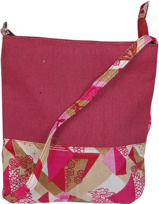 

Sangeetha Bag FLEET SLING Multipurpose Bag(Maroon, 2 L)