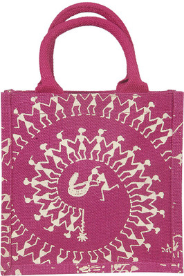 

Sangeetha Bag J74 Multipurpose Bag(Pink, 2 L)