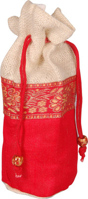 

Sangeetha Bag RICH POUCH Multipurpose Bag(Red, 2 L)