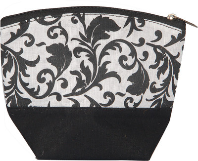 

Sangeetha Bag black & white purse Multipurpose Bag(Black, 2 L)